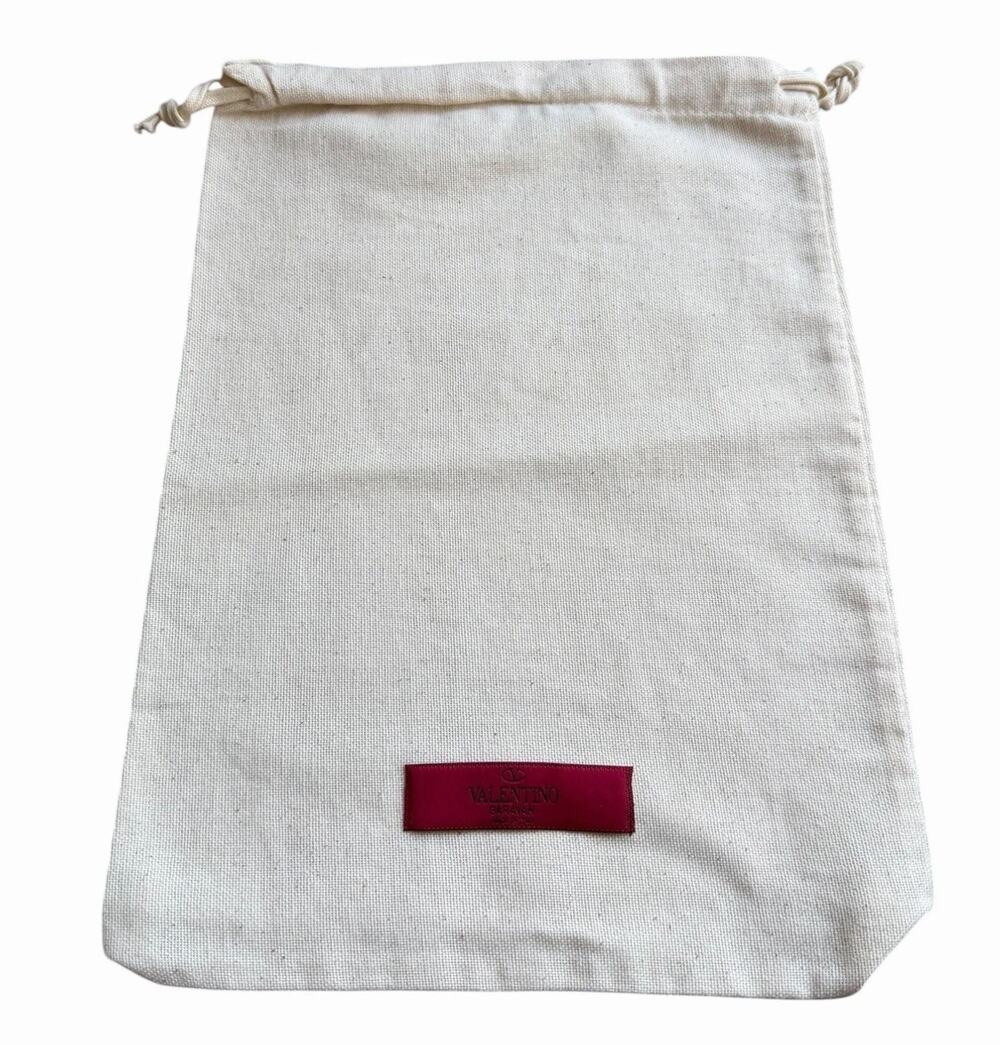 Valentino Garavani Authentic Replacement Dust Bag Large Canvas Drawstring Store